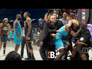 Dwight Howard & Lance Stevenson FIGHT Spills Into Crowd At BIG 3 Tournament