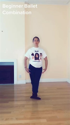 This is the beginner ballet combination. You can do right, or left...whichever you choose. You can also do your own arms!