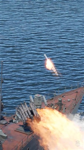 Grisha-class Corvette Intercepts Su-34 with a Missile Strike — Simulation! #shorts #youtubeshorts