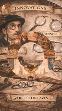 L’histoire des lunettes 👓📖 #history #eyeglasses #shorts