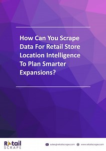 Scrape Data For Retail Store Location Intelligence Strategy - SlideServe