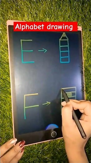 easy and simple alphabet drawing step by step for beginners #art #drawing #shorts #viral