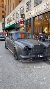 3.5M views · 50K reactions | Mercedes ‘Ponton’ C63 AMG Engine Swap.Mercedes Ponton sedan from the 1950s into a truly incredible build, now with the iconic naturally aspirated 6.2-litre AMG V8 engine #mercedes #pontonc63amg @followers | Car Spotter DM8 | Facebook