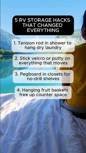 5 genius RV storage hacks that actually work