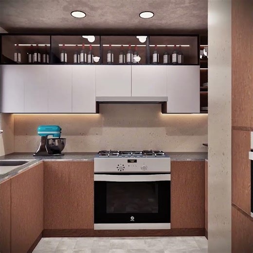 Cinematic 3D Kitchen Animation | Interior Design Render