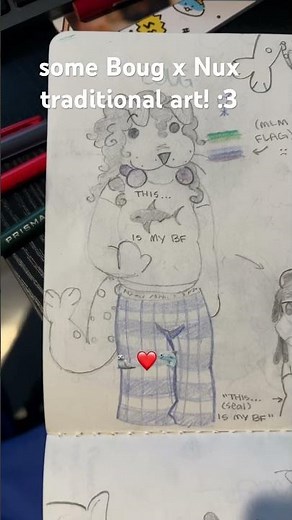 some gay furry art for ya :3 #furry #art #lgbt