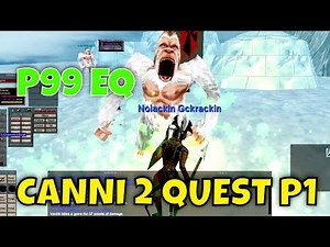 Cannibalize 2 Quest walkthrough part 1 / EverQuest Project 1999 Shaman Level 45 P99 EQ green