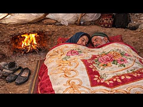A Day with a Nomadic Shepherd Couple in Iran’s Desert Shelter | Nomad Life