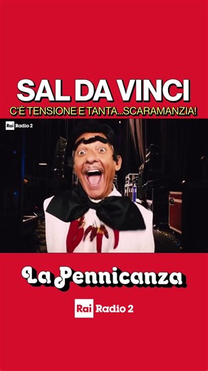 La finale dell'#Eurovision2026 si avvicina per il nostro @SalDaVinci Official 🎵#escita #esc2026 Segui “#LaPennicanza” con Rosario @Fiorello e Fabrizio Biggio, tutti i pomeriggi, dal lunedì al venerdì, dalle 13.45 alle 14.30, su Radio2 e in tv sul canale 202 📻 #davedere