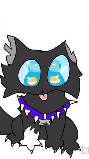 A drawing of Scourge from Warrior Cats #Warriorcats #art #cats #speedpaint
