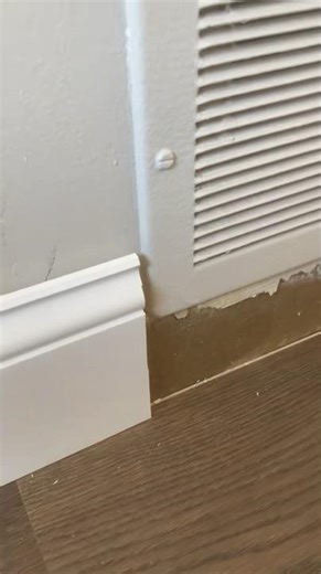 Baseboard transitions in carpentry and woodworking #woodworking #carpentry #construction #tools #diy