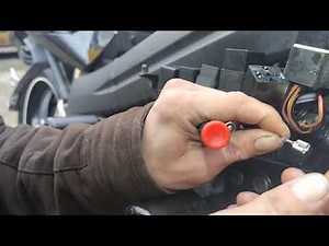 Electric connector disassembly (Triumph sprint st 1050 electrical issues part 7)