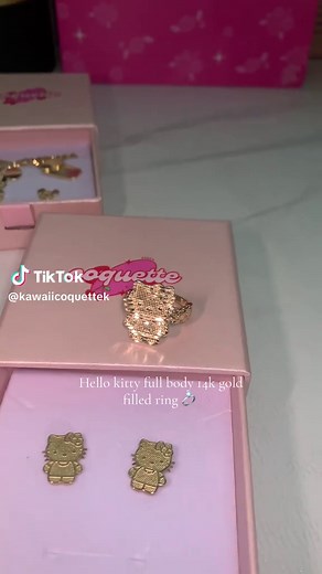 Hello Kitty 14k Gold Filled Ring: A Perfect Accessory