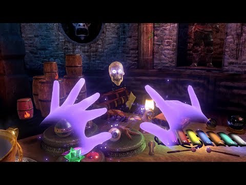 Using finger tracking in waltz of the wizard