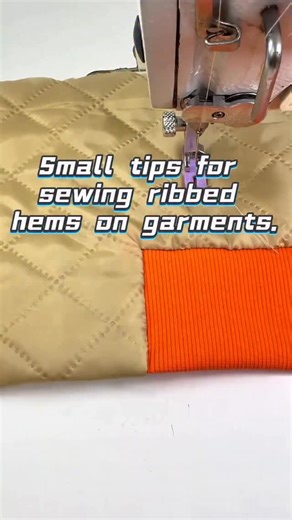 WHOLEHEARTED Sewing Tutorials & Tools on Instagram: "Small tips for sewing ribbed hems on garments. #Wholeheartedapparel#sewinglife #machinerepair #toolsofthetrade #sewingtools #machinerytok #repairvideo #fixitwithme #behindthescenes #smallbusinessowner"
