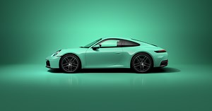 The Porsche 911 in Mintgruen | Porsche Paint to Sample