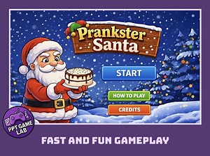 Jeu Powerpoint Père Noël Farceur | Jeu de fête de Noël - Etsy France