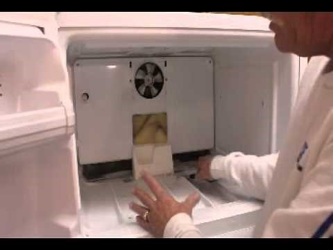 Water leaking inside GE or Hotpoint refrigerator - Freezer