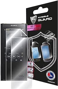 IPG For Sony Walkman ZX300 / NW-ZX300 MP3 Player Screen Protector (2 Units) Invisible Screen Guard - HD Quality/Self-Healing/Bubble -Free for ZX300