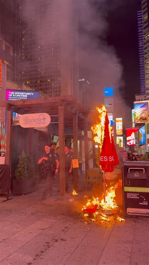715K views · 4.2K reactions | ⚡️ Last night in Times Square a brief...
