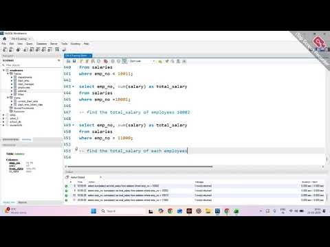 SQL lecture - 8 | MySQL Aggregate Function | NMD PVT LTD
