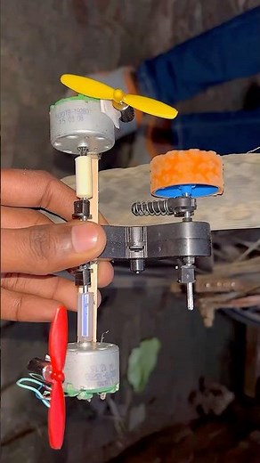 Power generate without battery • Dc motor