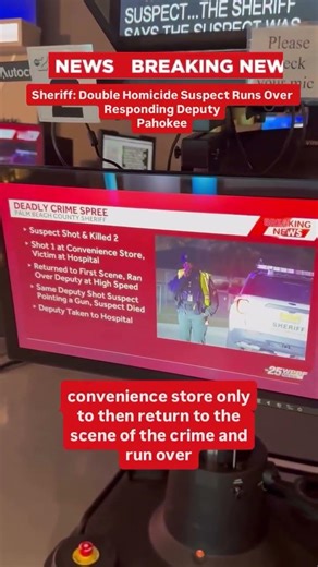 Two people and suspect dead, deputy hospitalized in Pahokee crime spree