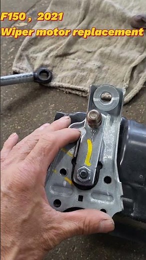 F150 wiper motor replacement. it's recall