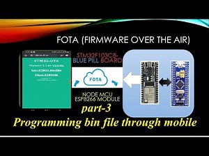 Firmware Over The Air(FOTA) || STM32-Bluepill || NodeMcu || Program via phone || Part-3 || Tamil