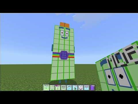 Numberblocks Mod in Minecraft