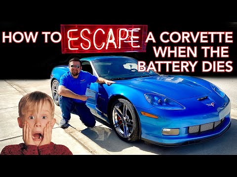 How to Unlock a Corvette C6 With a Dead Battery