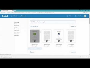 Cara Download Dokumen di Scribd Tanpa Berbayar