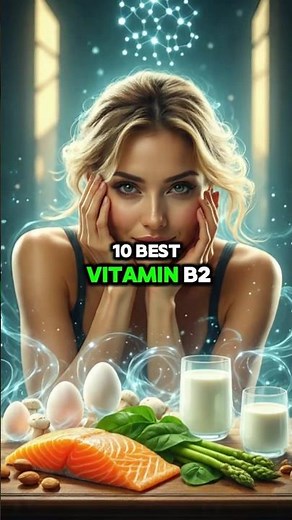 10 Best Vitamin B2 (Riboflavin) Foods for Radiant Skin & Energy #vitaminb2 #skinhealth