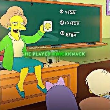 Bart's PRANK on Edna Krabappel Goes Way Too Far! 😱#shorts #foryou