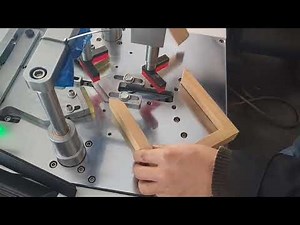 TS-J36T Automatic picture frame underpinner , frame pinning machine , photo frame joint machine