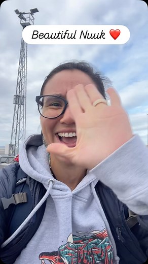 I made it to beautiful Nuuk ❤️ Now to go find native food 😁 It was so amazing flying in this evening. Nuuk is incredibly gorgeous and I just keep smiling at all the natives I feel like I’m back home 😆 If your in Nuuk and you see me smiling around you’ll know why 🤣 #sewyupik #yupik #indigenous #indigenousart #indigenousartist #indigenousknowledge #sharingart #sharingiscaring #sharingalaska #qaspeq #kuspuk #atikluk #sewing #sharingknowledge #sewinglove #travel #nuuk #visitnuuk | Sew Yup'ik