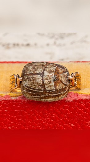 7.4K views · 124 reactions | This antique gold swivel ring is set...