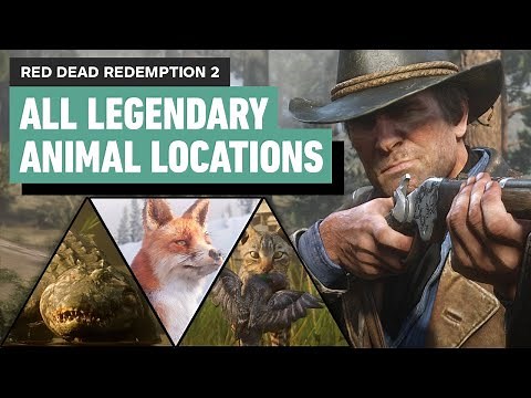 Red Dead Redemption 2 - All Legendary Animal Locations