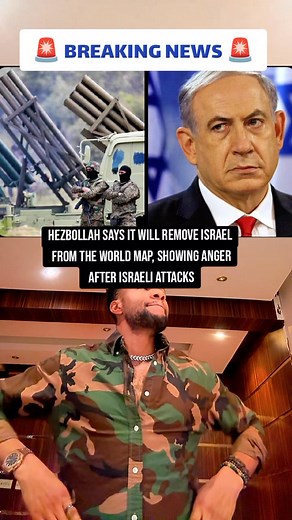 Hezbollah says it will remove Israel from map of the world, showing anger after Israeli attacks. #facebookreelsviral #NigeriaNews #WW3 #SudanGenocide #Biafra #SudanMassacre #BreakingNews #newyorkcity | High Breed Africa