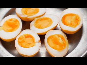 Soft Boiled Egg Japanese Style -- Stop Motion Cooking