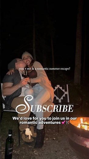 Couple Goals | Romantic getaway into the woods idea with your favourite person ❤️👩🏽‍🤝‍👨🏻
