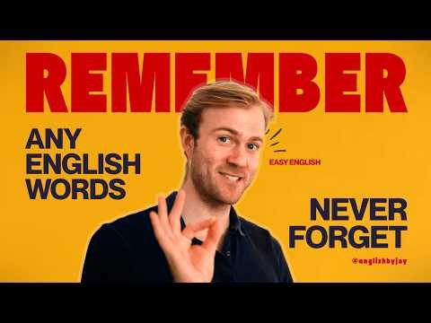 The Easy Way to Remember Every English Word