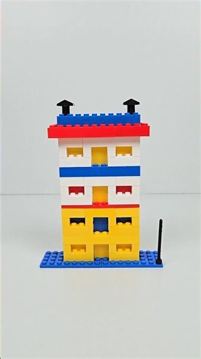 Build Building Using Building Blocks Step By Step 🏢🧱 | Satisfying ASMR & DIY LEGO #asmr #diy #lego