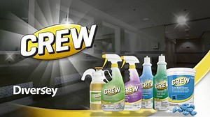 Your crew needs Crew professional cleaners to maintain your facility's restrooms. Watch to learn more or purchase the products here: http://ow.ly/3CEq30hxpen | Diversey