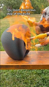Why I fill my 3D printed speaker with gas and light it