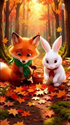The Little Fox Echo & Bunny Luna: A Heart Made of Autumn Leaves #foxecho #EchoAndLuna #BunnyLuna