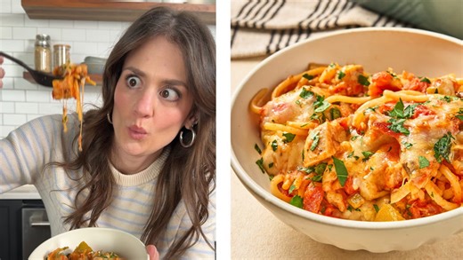 Chicken cacciatore casserole recipe