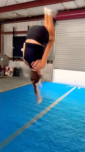 Round Off, Back Handspring, Back Tuck! 🤩🎥✨ Cheer Tumbling!