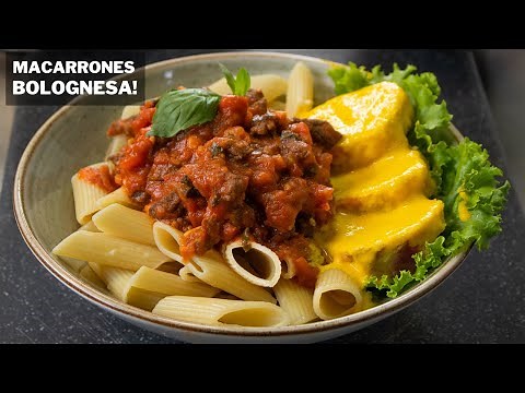 Easy and Delicious Macaroni Bolognese | Abelca