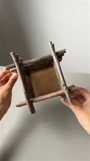 how to make beautiful crafts from twigs #shortvideo
